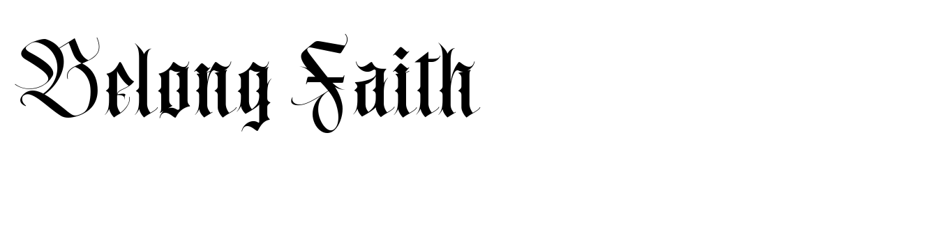Belong Faith